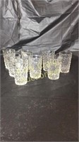 American Fostoria Flat Juice Glasses 3 3/4" H 2