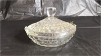 American Fostoria Candy Dish with Lid 5 1/4” x 1