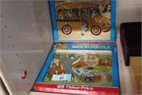 VINTAGE FISHER-PRICE PUZZLES