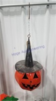 Hanging pumpkin/witch