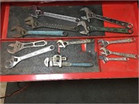 Selection of Crescent Wrenches