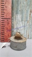 Kerosene lantern w/ shade