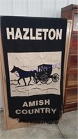 Hazleton Amish Country street flag