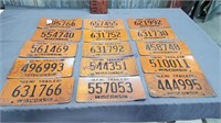 Wisconsin Semi Trailer license plates