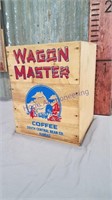 Wagon Master Coffee wood box
