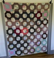 Vintage Hand Stitched Quilt