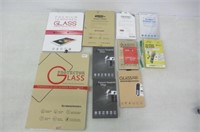Lot of Various Glass Screen Protectors