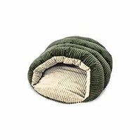 Sleep Zone Corduroy Cuddle Cave Dog Bed - Fabric