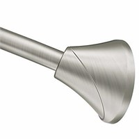 Moen CSR2172BN Tension Curved Shower Rod, Brushed