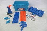 "As Is" Hot Wheels Track Builder System
