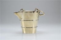 CHINESE EXPORT SILVER MARTINI BUCKET