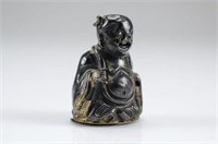 CHINESE EXPORT SILVER FIGURE