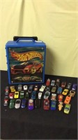 Hot Wheels Car Case With 37 Cars