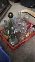 Assorted Vintage Bottles