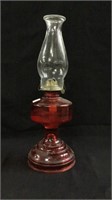 Vintage Red Oil Lamp