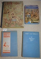 4 Books by Johanna Spyri - "Eric and Sally",