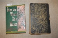 2 Books - "Give the Lady What She Wants!  The