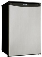 Danby 4.4 Cu. Ft. Refrigerator Stainless /  Back
