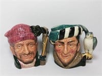 Two Royal Doulton Mugs "The Lumberjack"