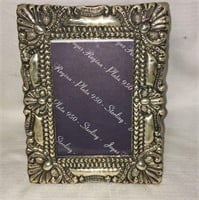 950 Sterling Over Wood Picture Frame