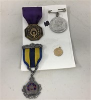 4 different medals-1937 Coronation