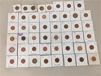 bag of 49 canadian pennies
