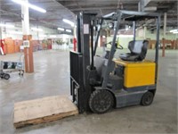 TCM 3,000 Lb Cap Electric Forklift