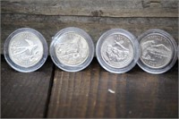 Quarters, Nickel, & Presidential Dollars