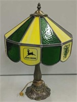 JD Stained Glass Desk Lamp w/Logo's