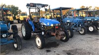 2002 New Holland TN70 Utility Tractor,