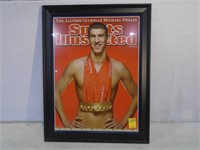 Michael Phelps Sports Illustrated Framed Poster
