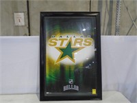 Dallas Stars Framed Poster