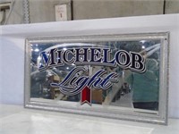 Michelob Light Embossed Mirror