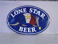 Lone Star Beer Tin Sign 36"x 24"
