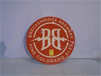 Breckenridge Brewery Tin Sign 17.5" x 17.5"