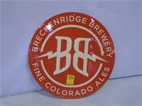 Breckenridge Brewery 17.5 x 17.5" Tin Sign