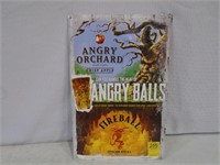 Angry Balls 11.5" x 17.5" Tin Sign