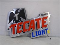 Tecate Light up Sign 31.5" x 21.5"