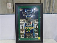 Dallas Stars 1999 Stanley Cup Framed Poster