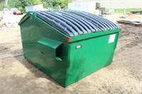 Double Lidded Dumpster, 6ft x 8ft x 5ft