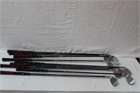 Graphite set of right handed irons, sand and