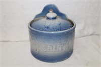 Glazed salt box (crack see picture)