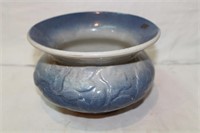 Glazed crockery Spittoon 7.5" diameter