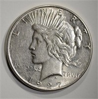 1927-S PEACE DOLLAR  BU