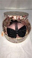 Decorative Hat Box w/ Bonnet T14A