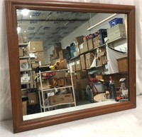 Hangable Mirror in Wooden Frame Q15D