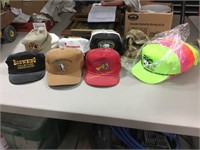 Large selection of hats