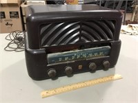 Airline plastic case radio
