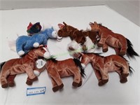 Lot Beanie Babies Horses