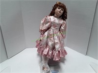 Vintage Porcelain Doll 26"